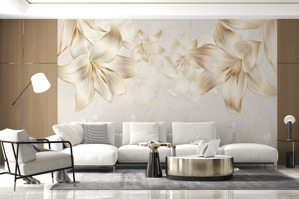 Delicate blooms in soft hues