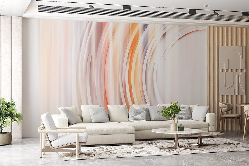 Blurry image of a swirly circle