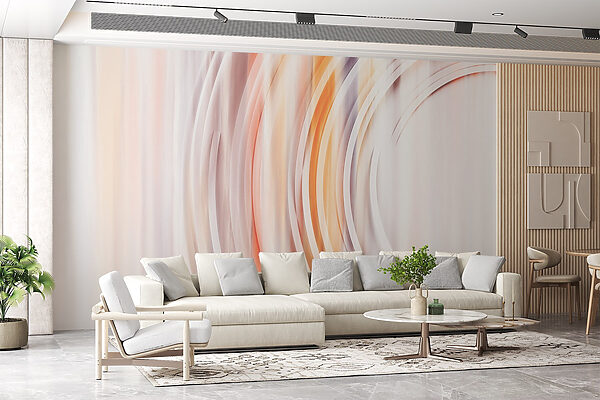 Blurry image of a swirly circle