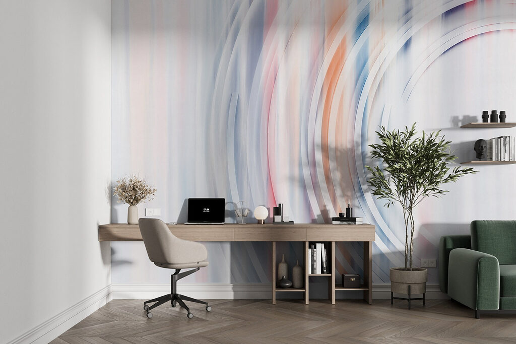 Blurry image of a circular object Blurry image of a circular object