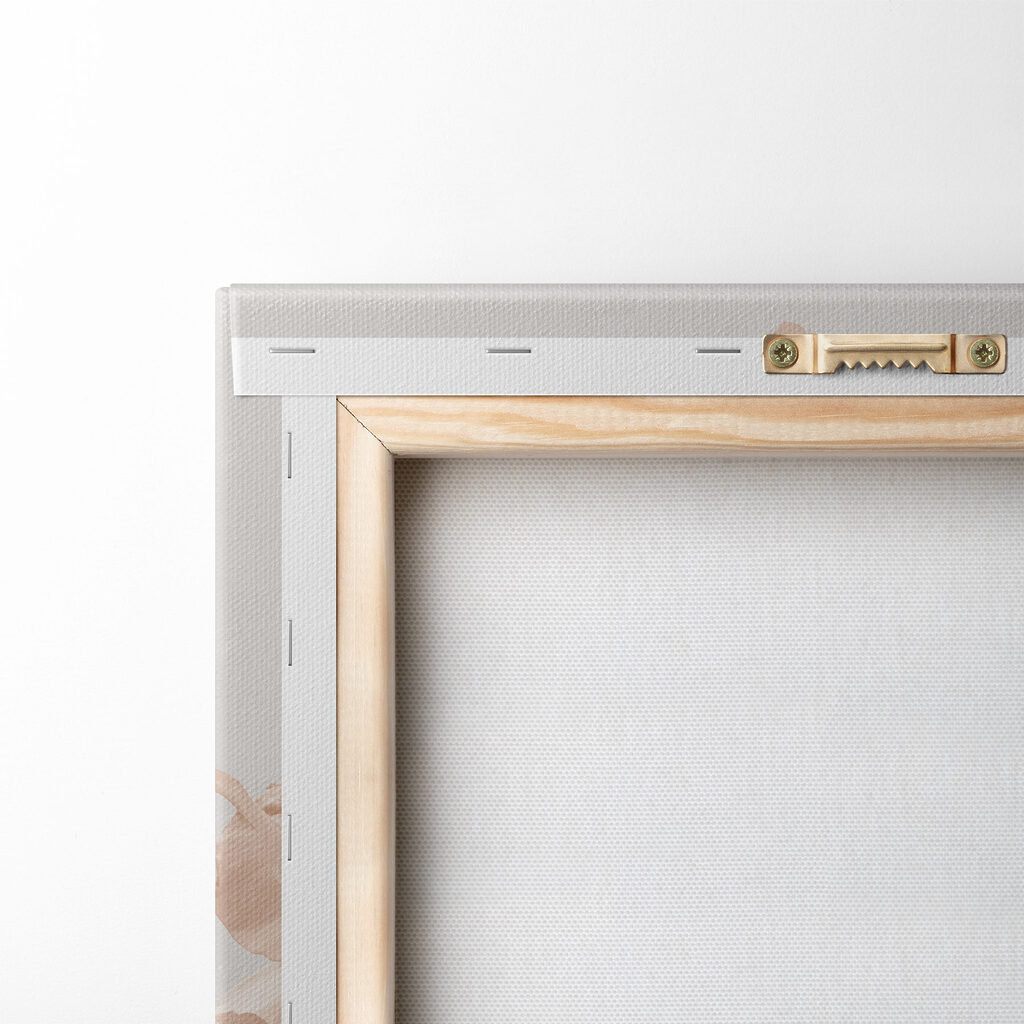 Flower with dried leaves