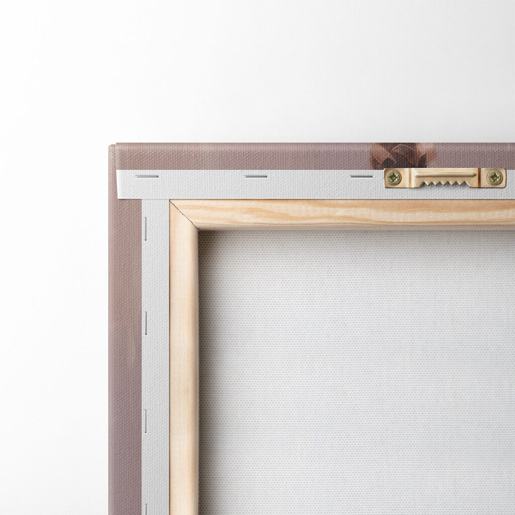 Painting of a woman in a white dress Painting of a woman in a white dress