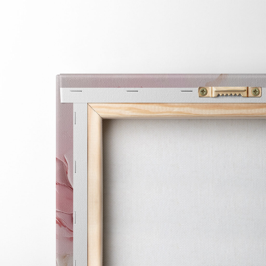 Painting of flowers on a wall Painting of flowers on a wall