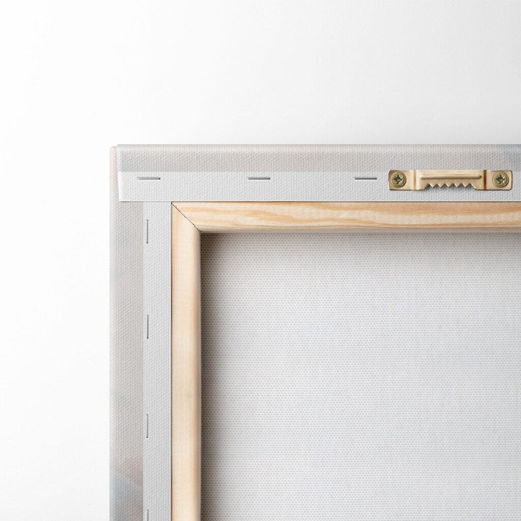 Painting of a man in a red robe surrounded by a group of people Painting of a man in a red robe surrounded by a group of people