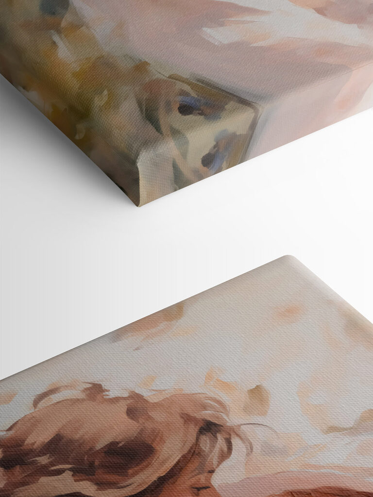 Woman holding a baby