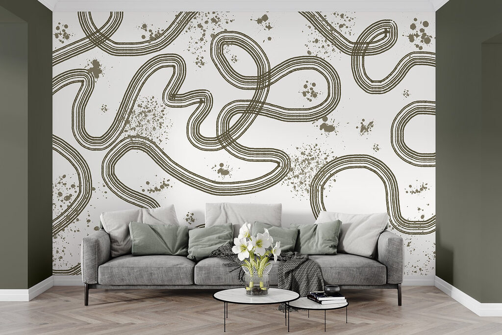 Black and white map of a race track