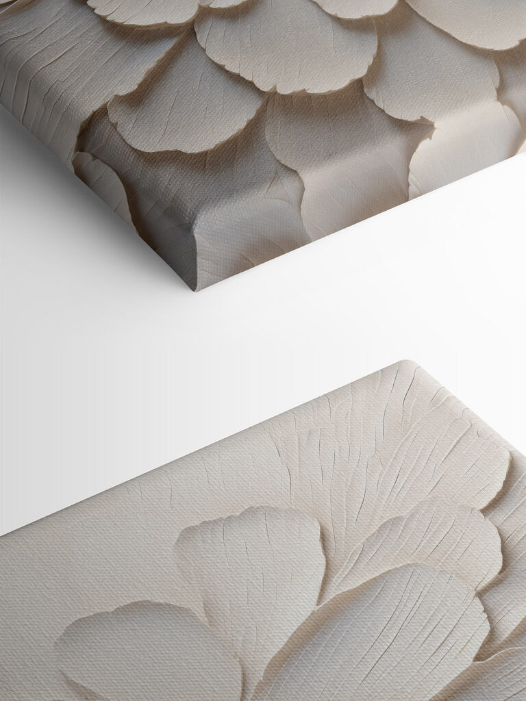 White flower with many petals White flower with many petals