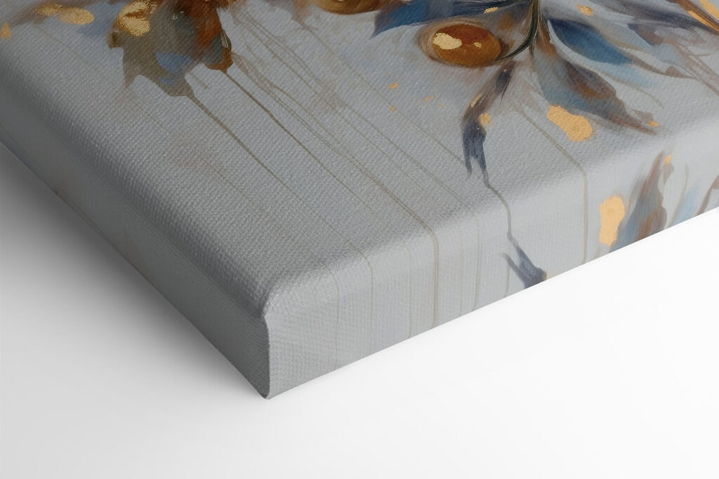 Painting of white flowers