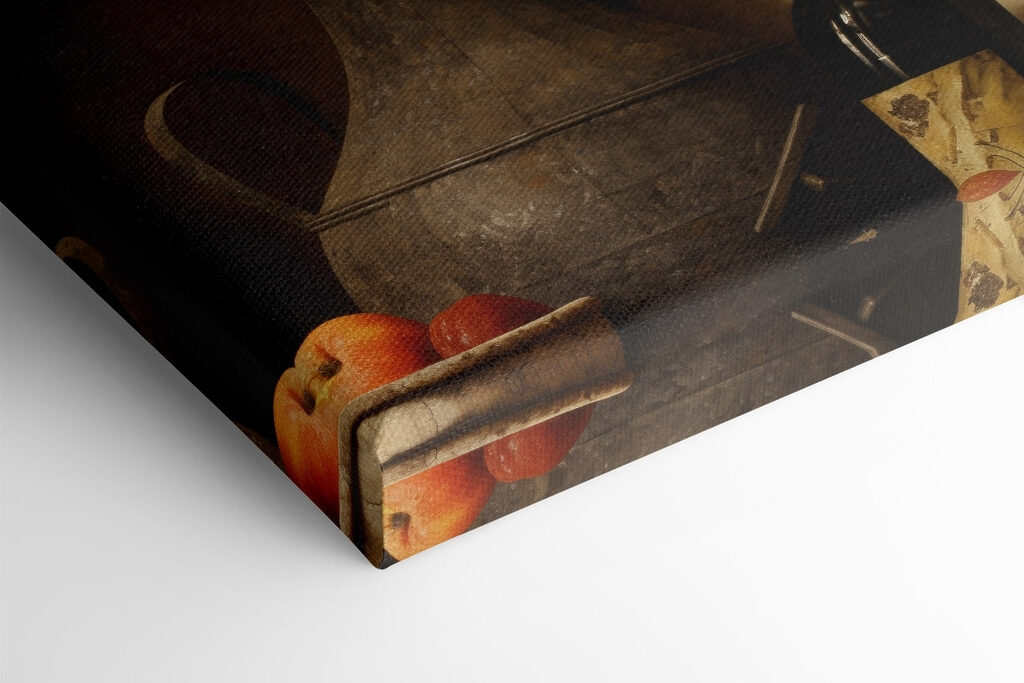 Still life with fruit and a bottle Still life with fruit and a bottle