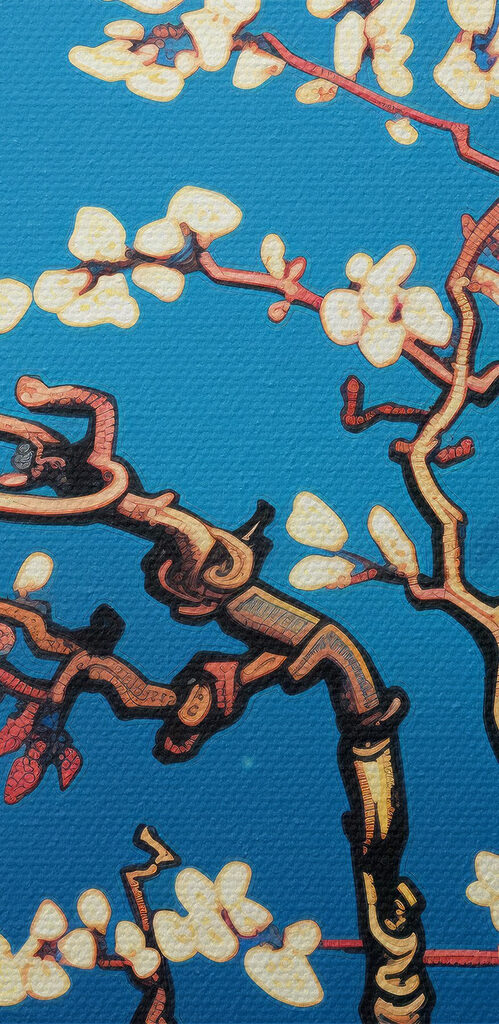 Tree with white flowers Tree with white flowers