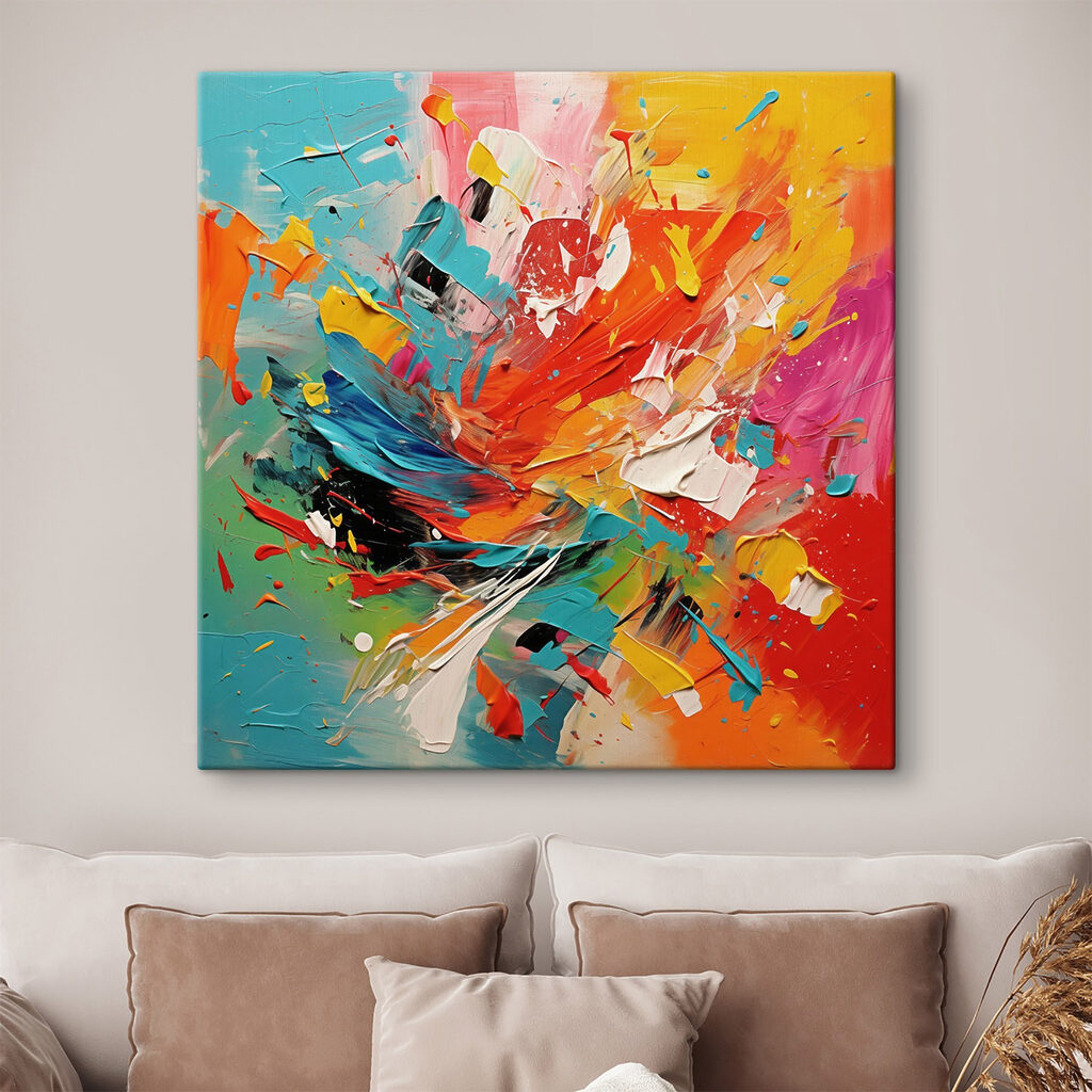 Painting of different colors