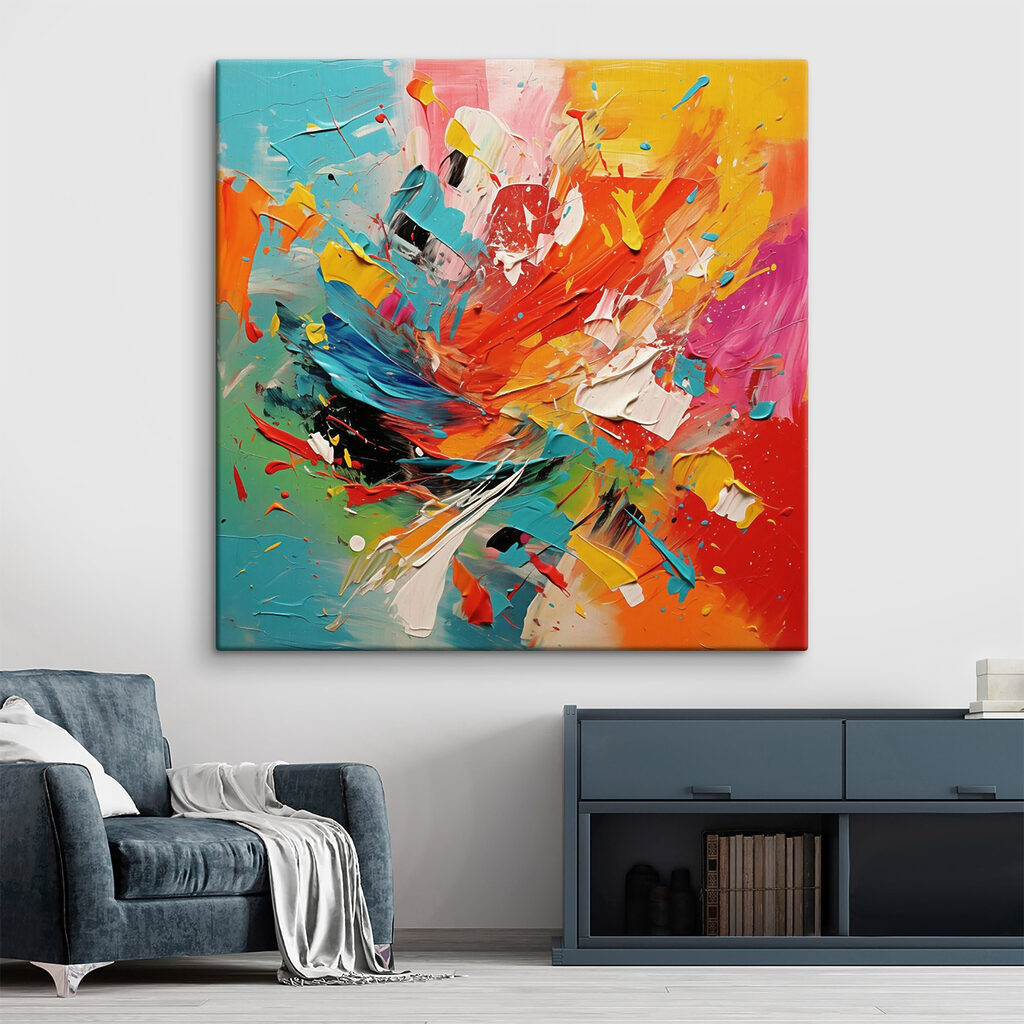 Painting of different colors