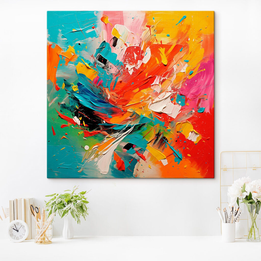 Painting of different colors