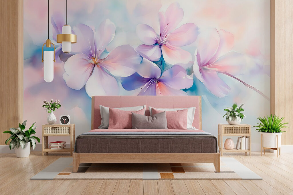 Group of purple flowers