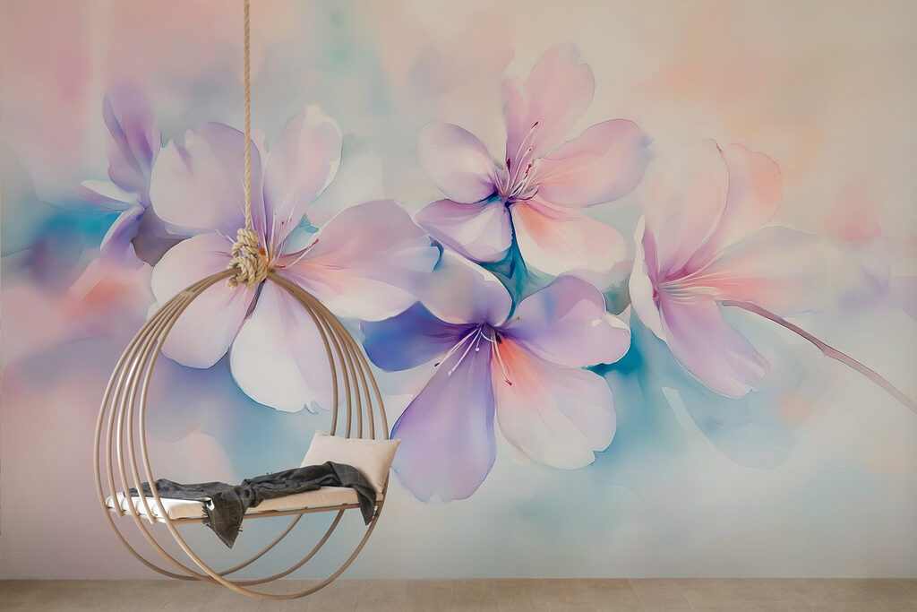 Group of purple flowers