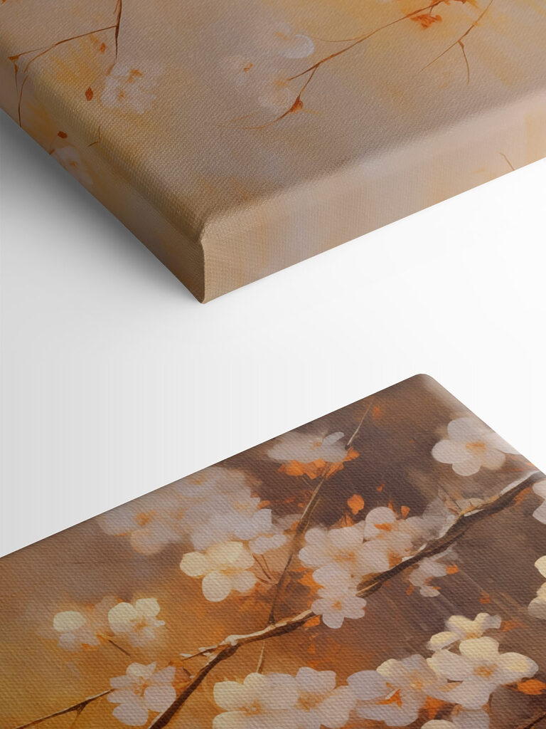 Tree branch with white flowers Tree branch with white flowers