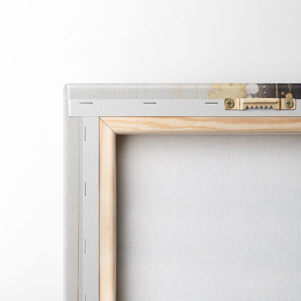 Painting of circles and lines