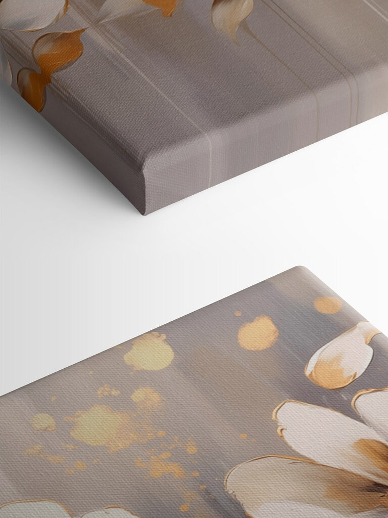 Elegant flowers in soft tones