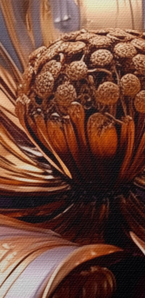 Beautiful flower with flowing petals Beautiful flower with flowing petals