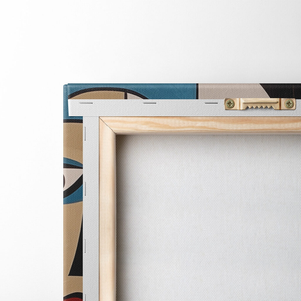 Painting of a group of people Painting of a group of people