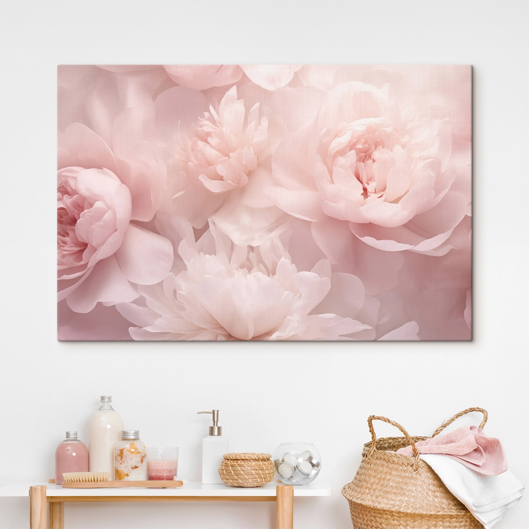 Group of pink flowers