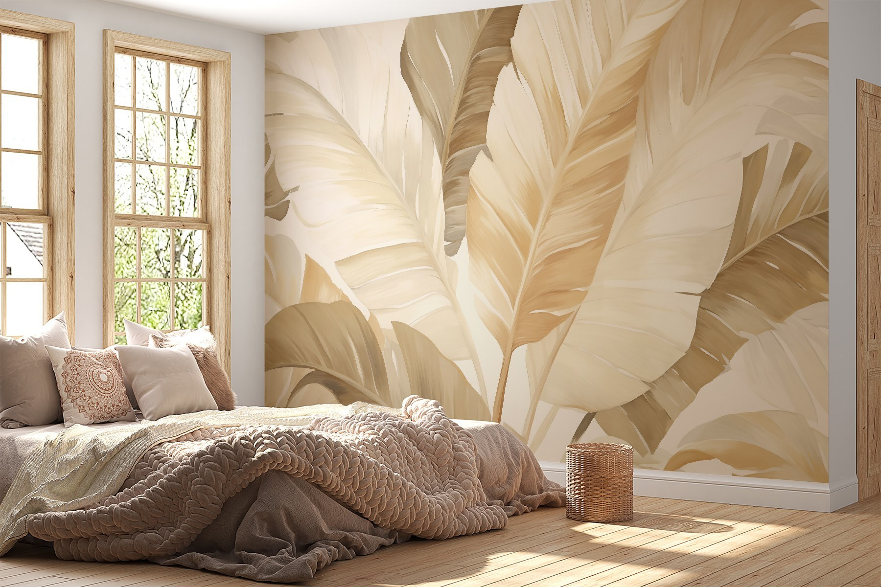 Nature's soft, warm color palette