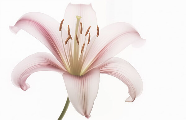 Delicate petals, soft and serene Delicate petals, soft and serene