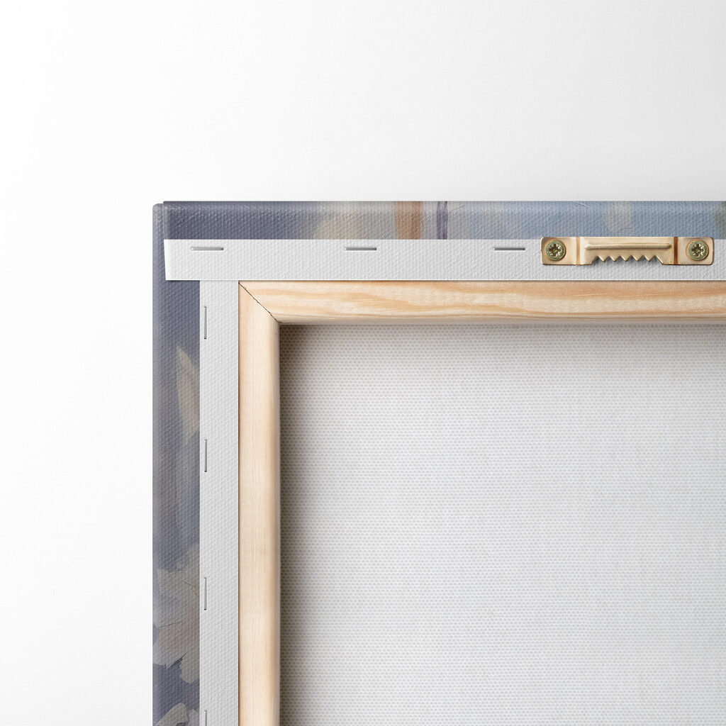 Painting of flowers in a glass jar Painting of flowers in a glass jar