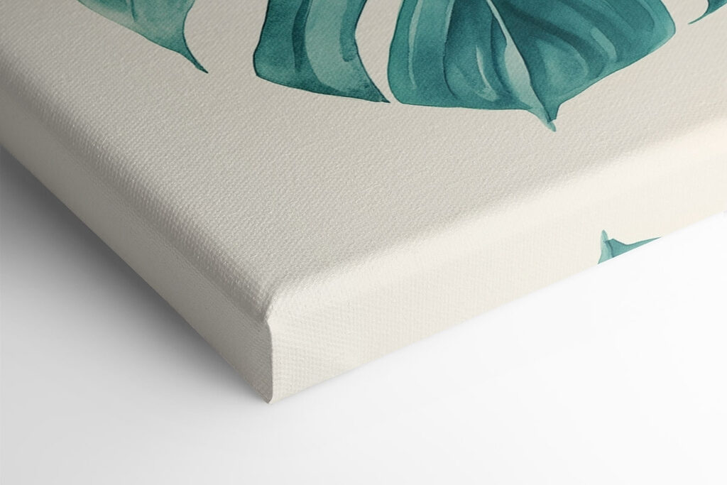 Lush green leaves in soft hues Lush green leaves in soft hues