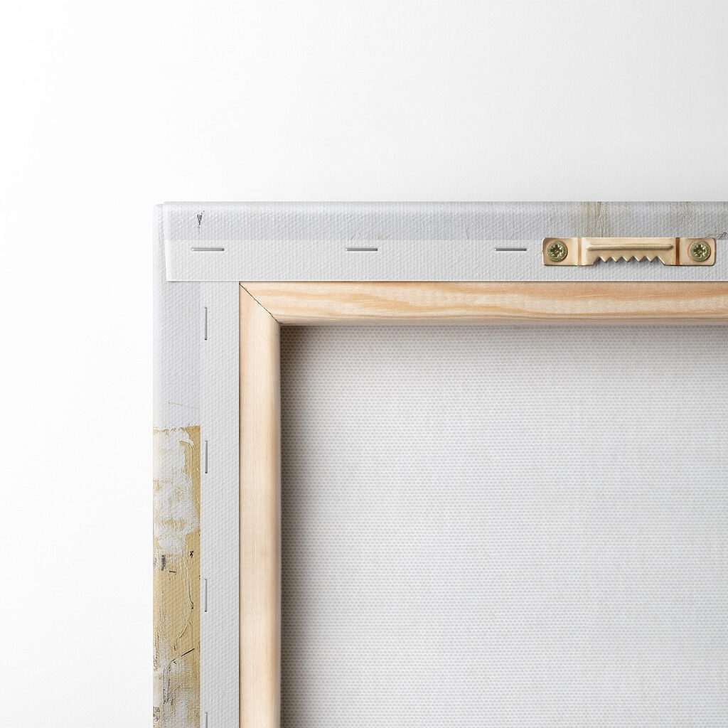 Painting of a white horse Painting of a white horse