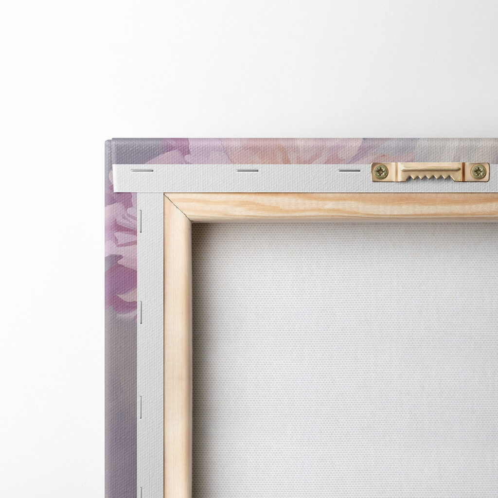 Woman with pink hair and pink flowers Woman with pink hair and pink flowers