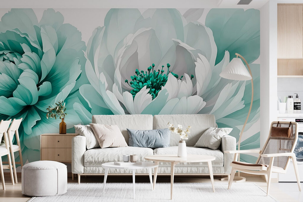 Floral elegance in soft hues Floral elegance in soft hues