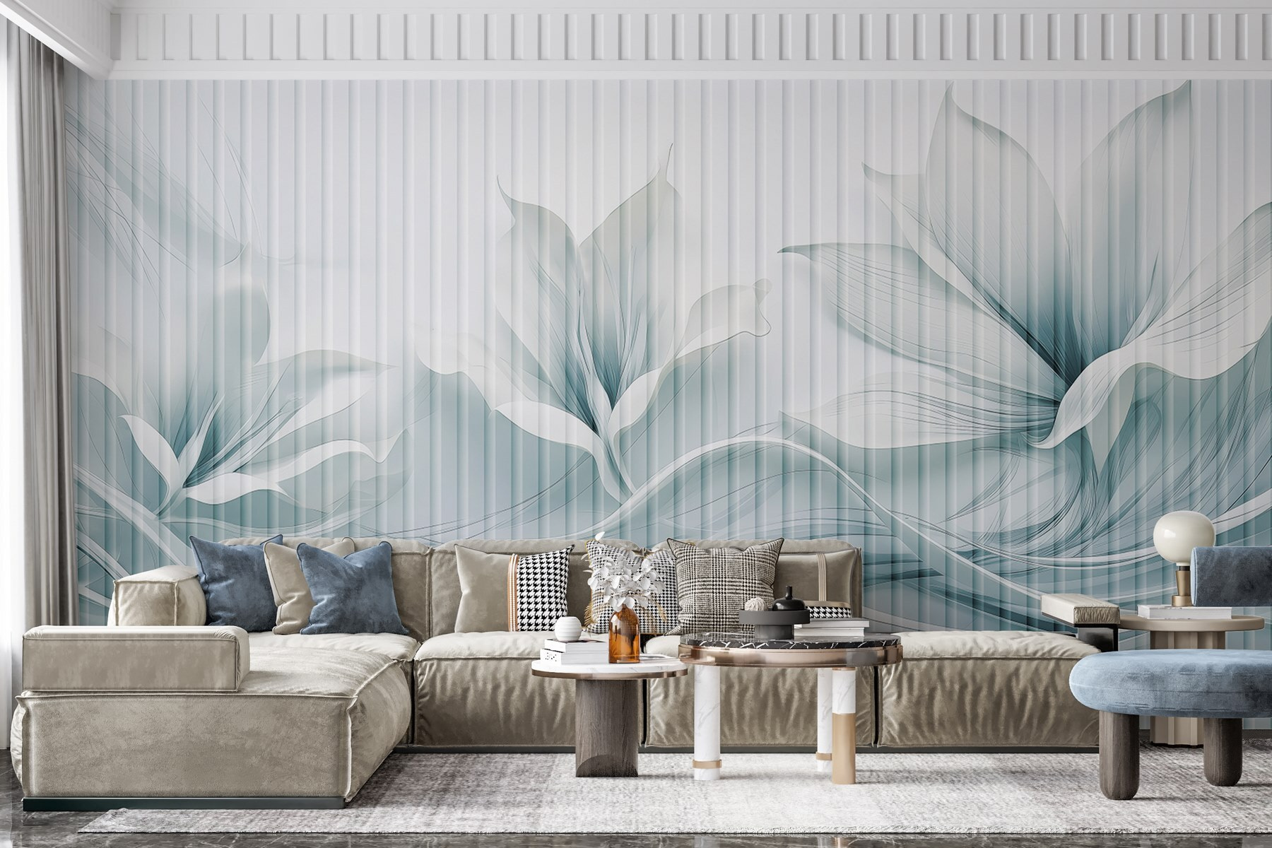 Ethereal floral design in soft tones Ethereal floral design in soft tones