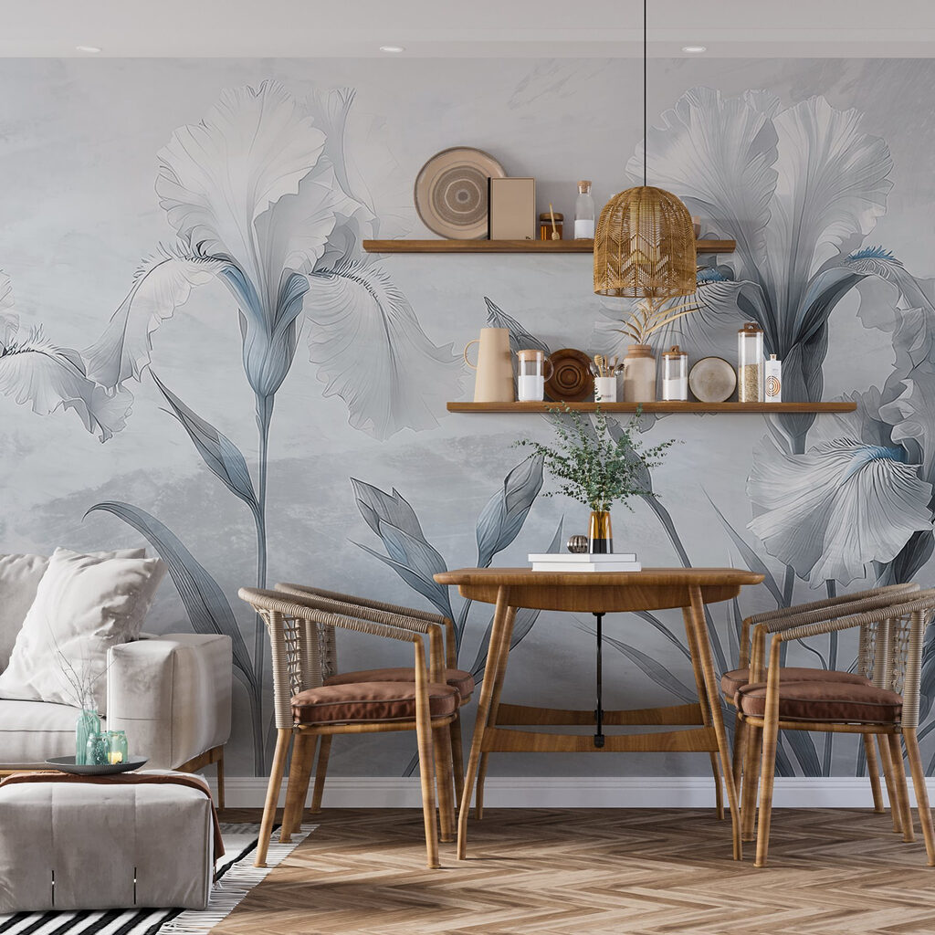 Delicate blooms in soft hues Delicate blooms in soft hues