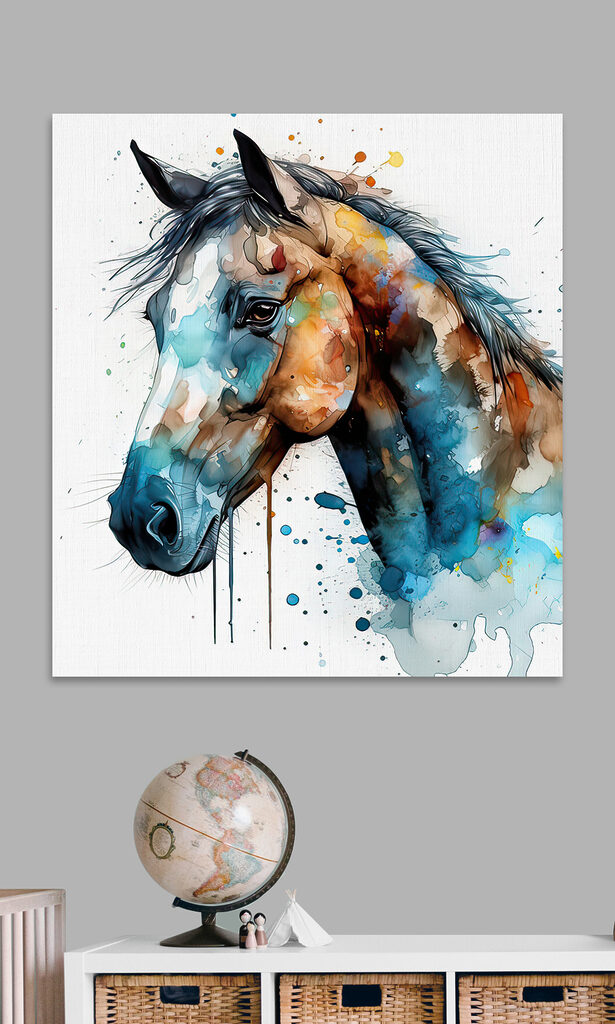 Painting of a horse Painting of a horse