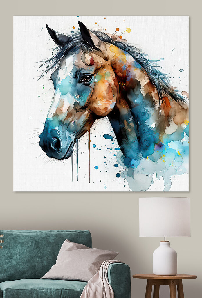 Painting of a horse Painting of a horse