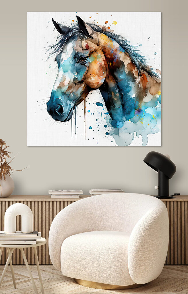 Painting of a horse Painting of a horse