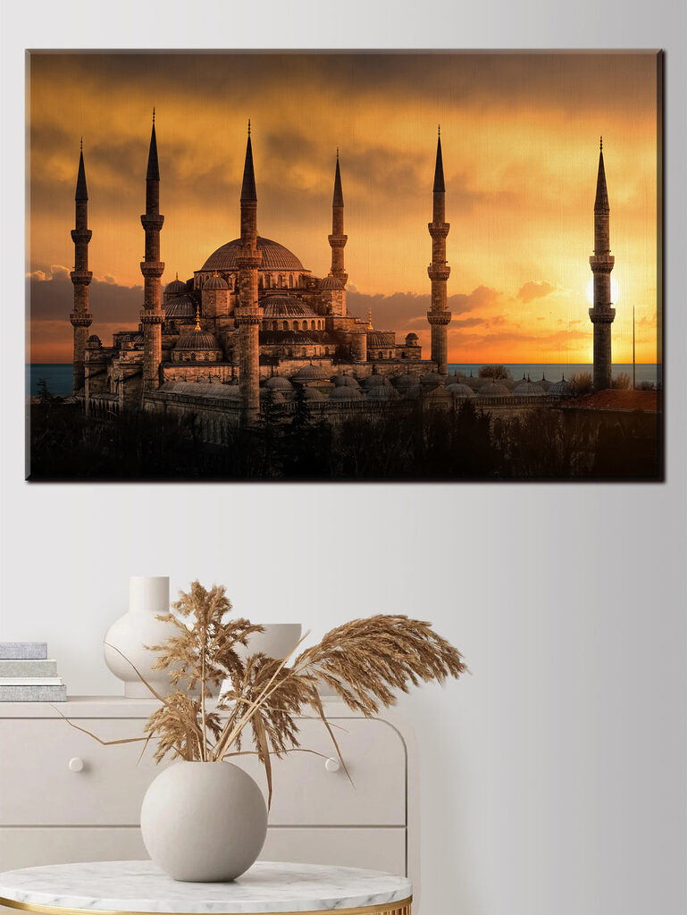 Large building with towers and towers Large building with towers and towers