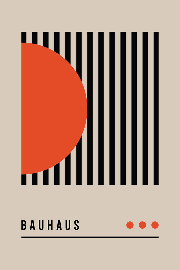 Čierne a oranžové geometrické tvary Čierne a oranžové geometrické tvary