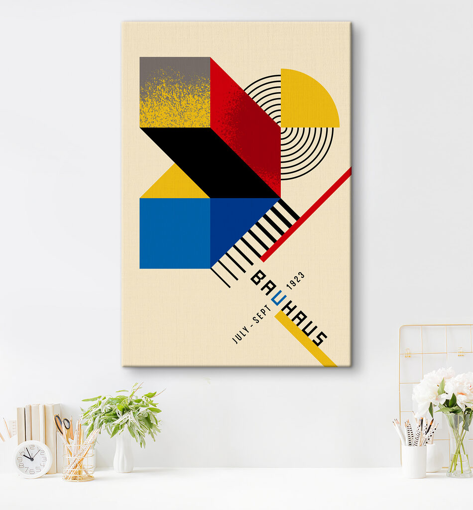 Colorful geometrical design with black and red and yellow Colorful geometrical design with black and red and yellow