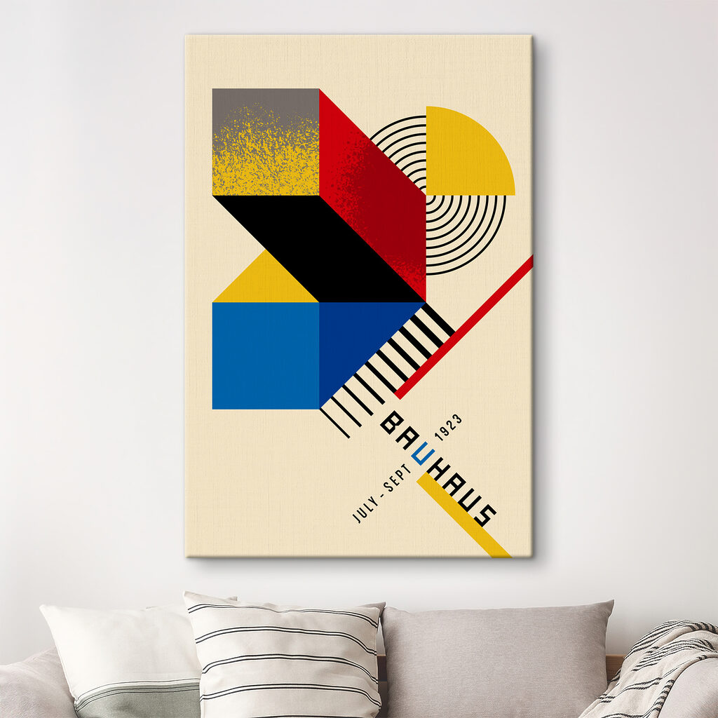 Colorful geometrical design with black and red and yellow Colorful geometrical design with black and red and yellow