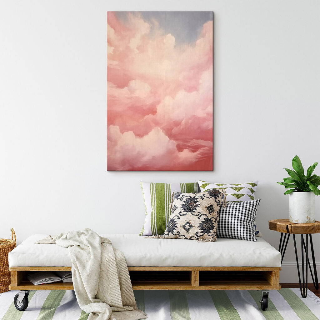 Pink clouds in the sky Pink clouds in the sky