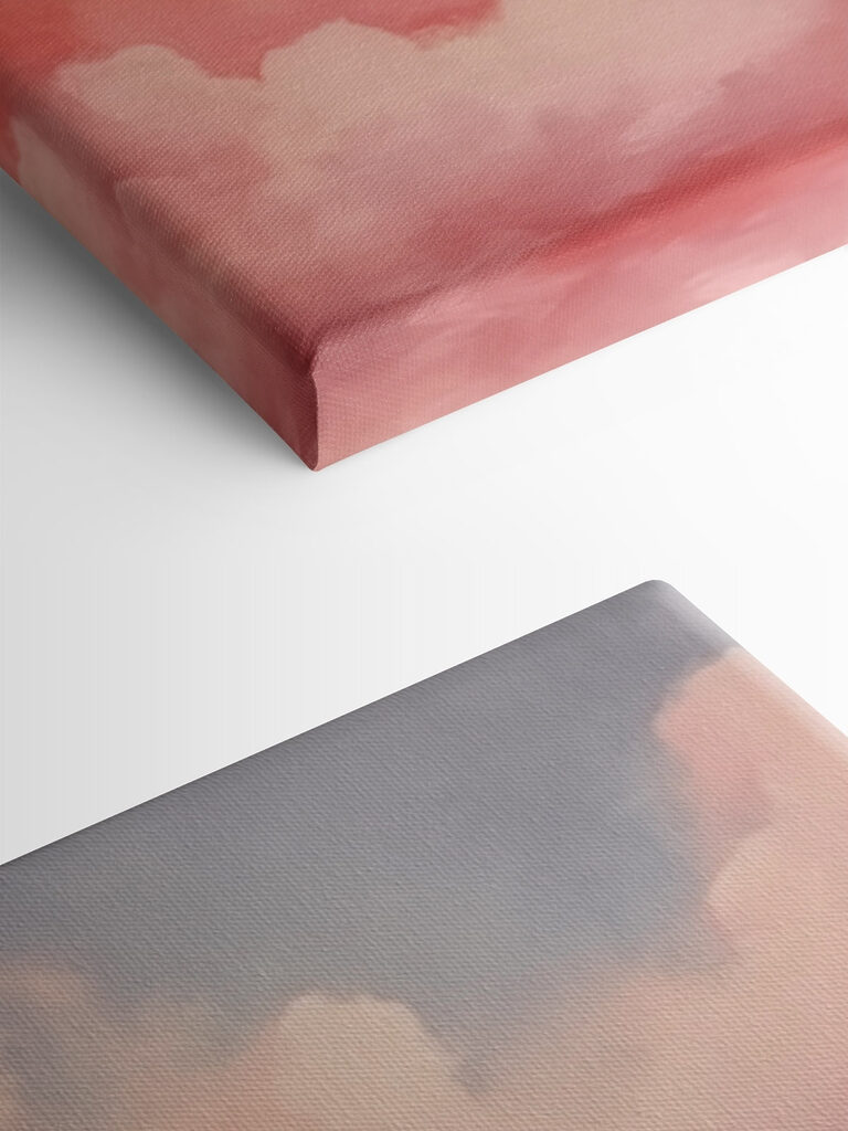 Pink clouds in the sky Pink clouds in the sky