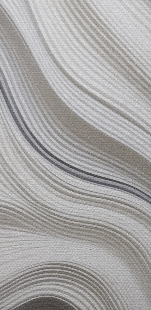 White and black wavy lines