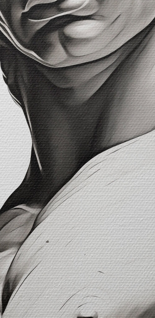 Statue of a man Statue of a man