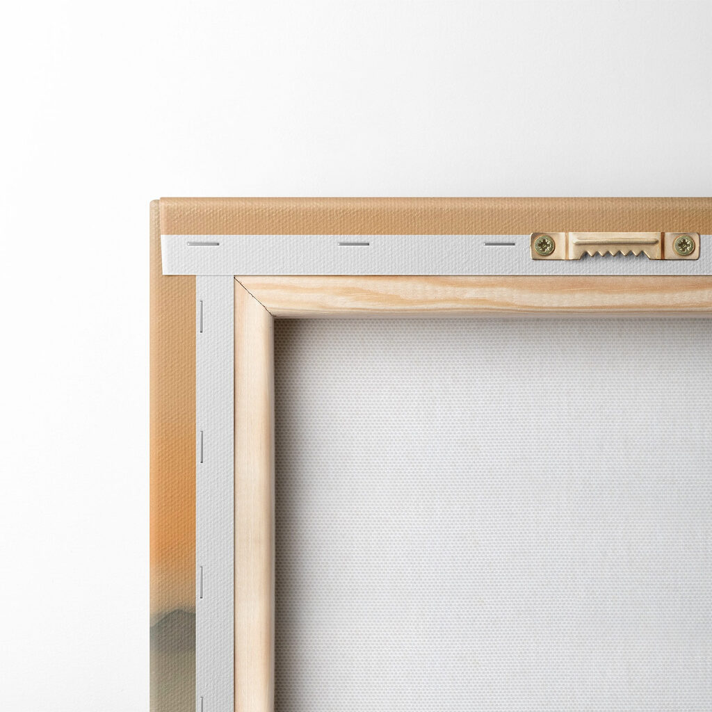 Foggy mountain range with trees