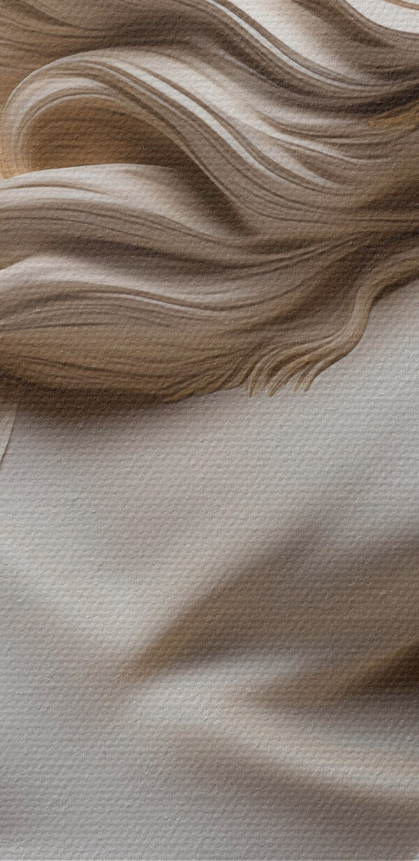 Socha ženy s dlhými vlasmi Socha ženy s dlhými vlasmi