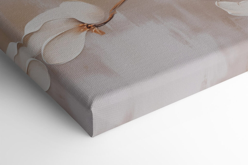 Painting of white flowers