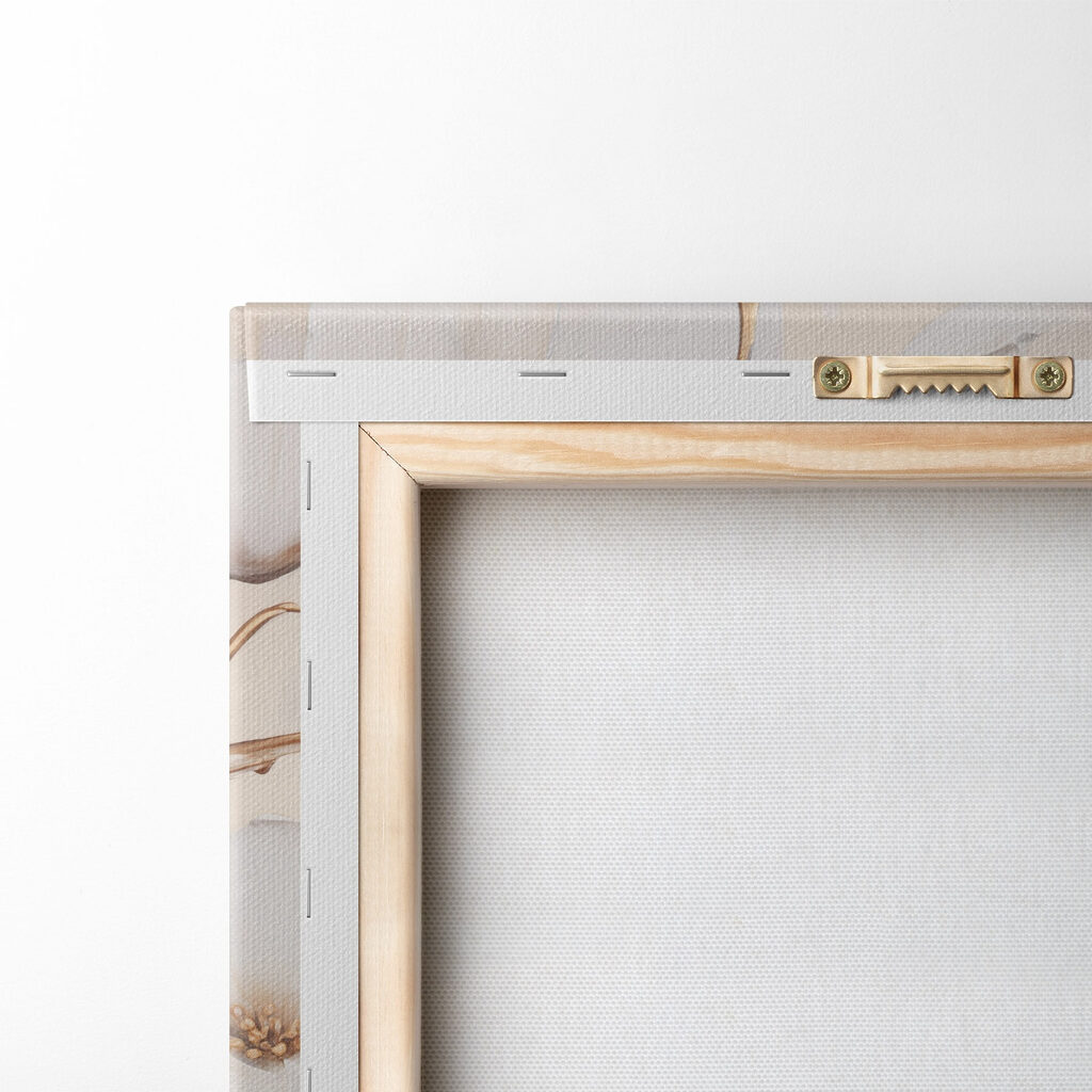 Painting of white flowers