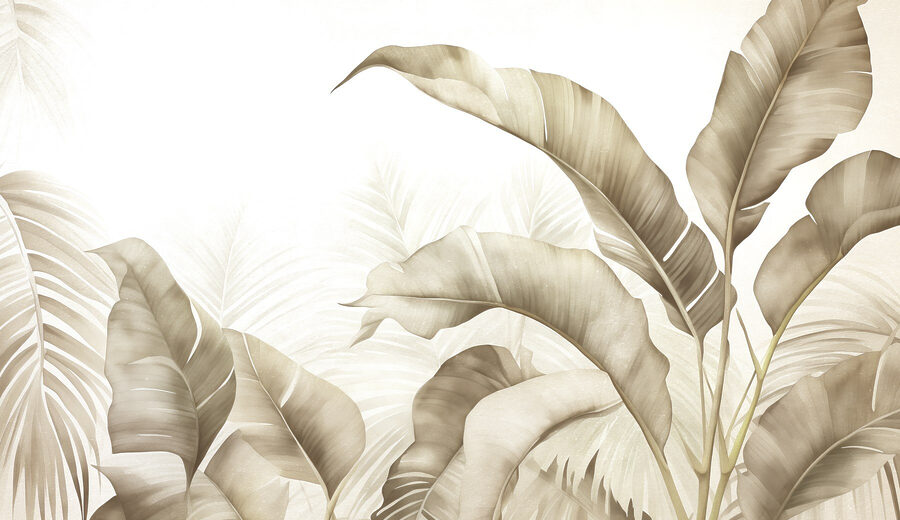 Pokojná, neutrálna botanická ilustrácia.